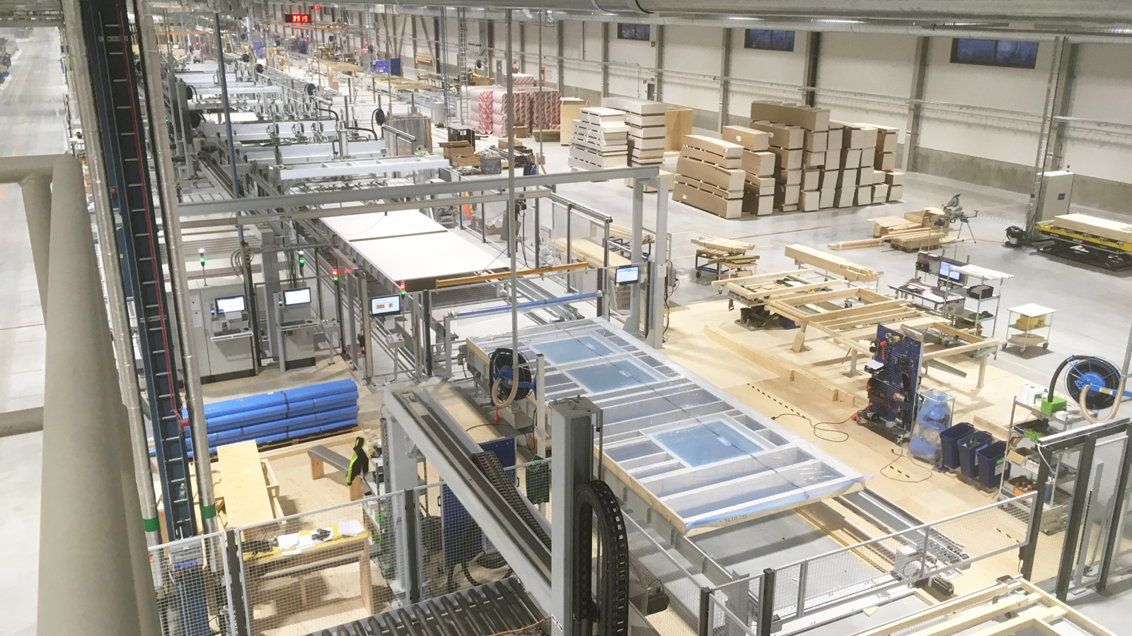 Dây chuyền sản xuất module gỗ trong nhà máy theo phương pháp off-site